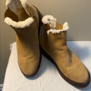 Madewell slip on boots